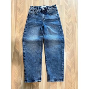 Risen Jeans Women's Blue Wash baby Barrel Jeans Size 3
